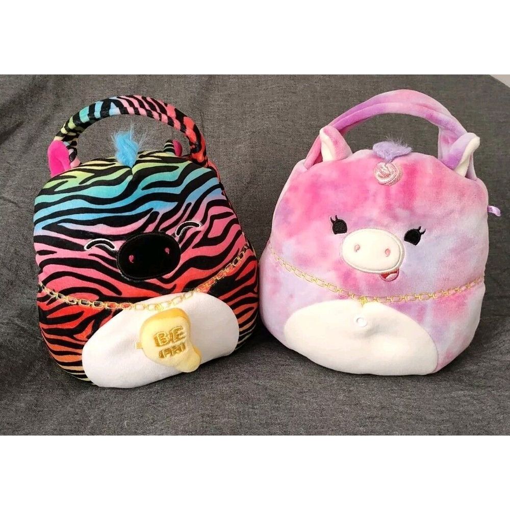 Squishmallows - Pair Of Best Friends (Lola & Safiyah) 2 Valentine Bucket Baskets